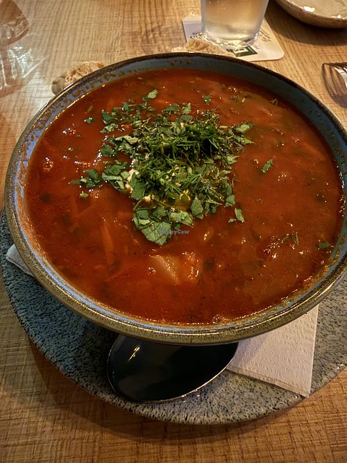 борщ  at Babuschkas Kitchen in Dortmund