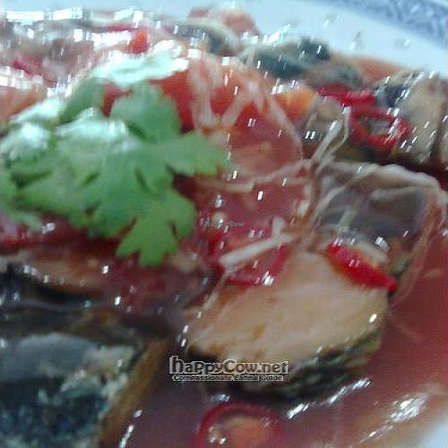VEG SARDINE FISH at Zen Garden Cafe in Taiping