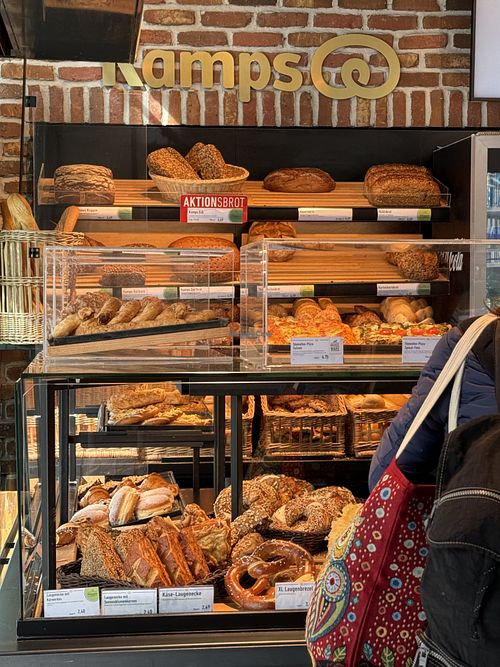 vegan bread  at Kamps - Hbf in Dortmund