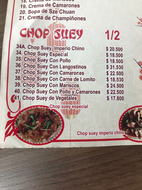 choose de vegetales  at Asedero Imperio Chino in Bucaramanga