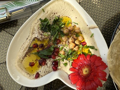 hoummos vegan  at Earth Bowls in Heidelberg