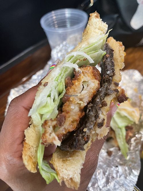 Frickle Burger   at 12oh7 Herban Eatery in St Louis