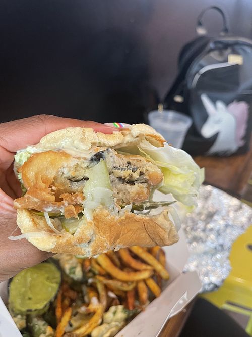 OG Phish sandwich   at 12oh7 Herban Eatery in St Louis