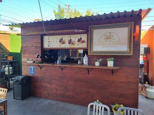 The restaurant at flowers & peppers in Tijuana