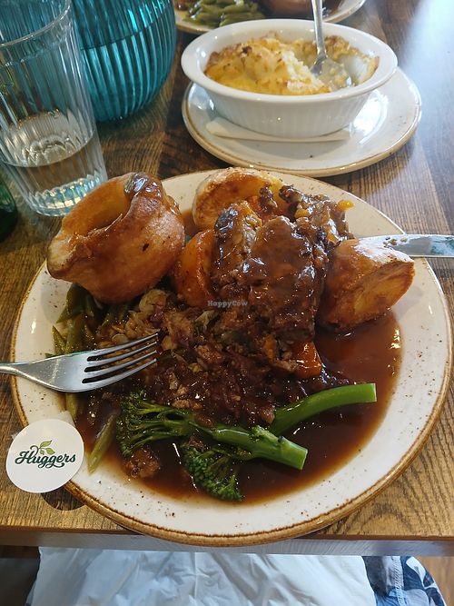 Sunday Nut Roast at Huggers in Norwich