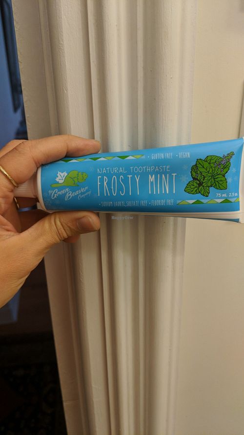 Vegan toothpaste at Food For Thought in St Johns