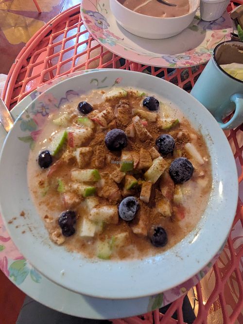 Porridge at Delirio  in Flores