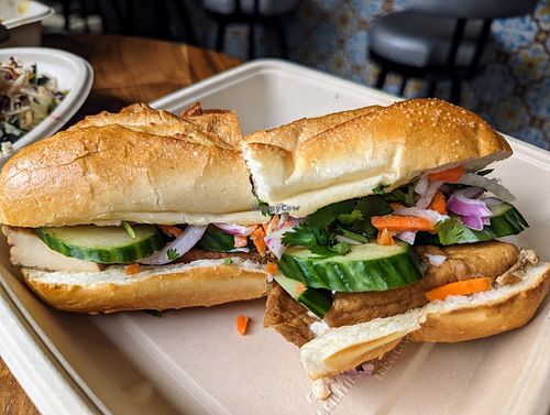 Tofu banh mi at Ba Bar Green in Seattle