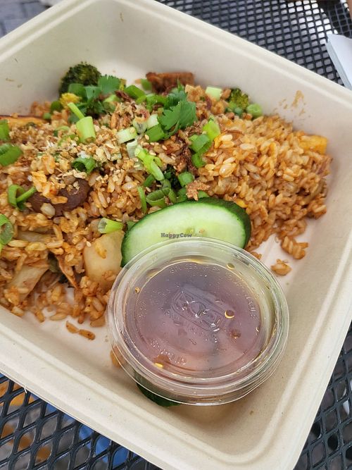 Kimchi fried rice at Ba Bar Green in Seattle