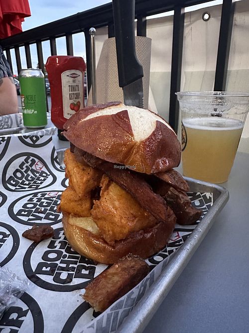 Morning Chick’n  at Boss Chick N Beer in Seven Hills