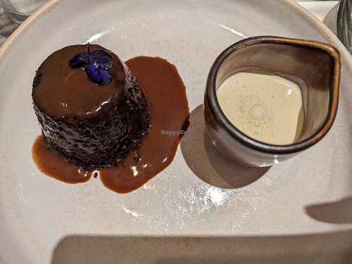 Sticky toffee pudding at Mildreds - Covent Garden in London