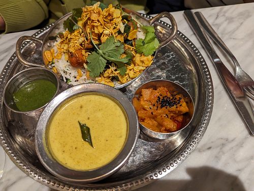 Curry at Mildreds - Covent Garden in London