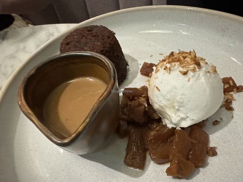 dessert  at Mildreds - Covent Garden in London