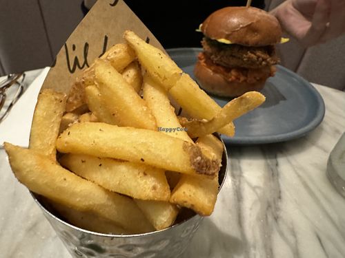 fries  at Mildreds - Covent Garden in London