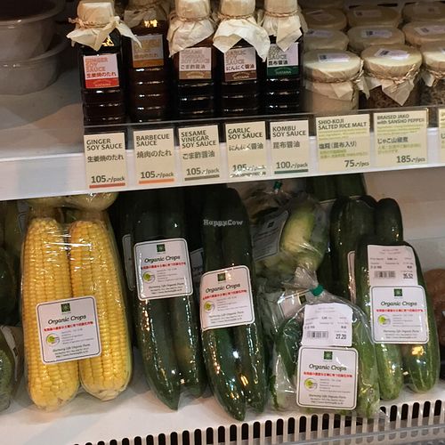 own farm organic veggies and miso at Sustaina in Bangkok