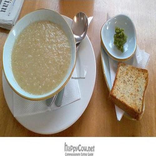 Soup of the day at Club Zing in Perth