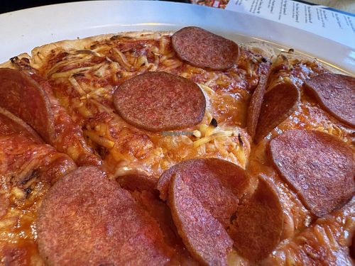 vegan salami #Veganuary at Domino's Pizza - Franz-Petrich-Straße in Gera