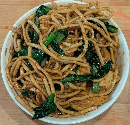 Shanghai Noodles (with tofu and no oyster sauce) at XLB in Portland