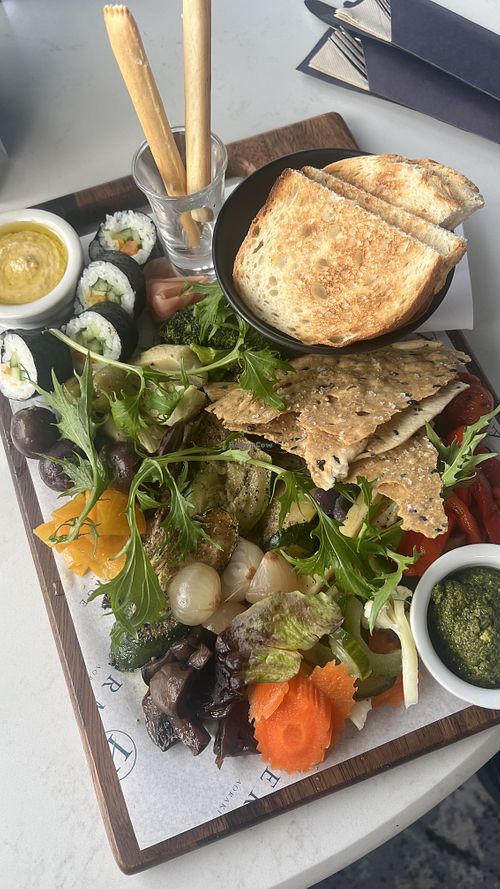 Vegan Grazing Board for 2  at The Hermitage Hotel in Mt Cook