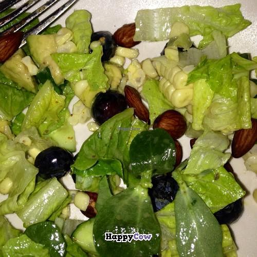 you can veganize all of their salads! I like to get a half order so I can try more food! at True Food Kitchen in Newport Beach