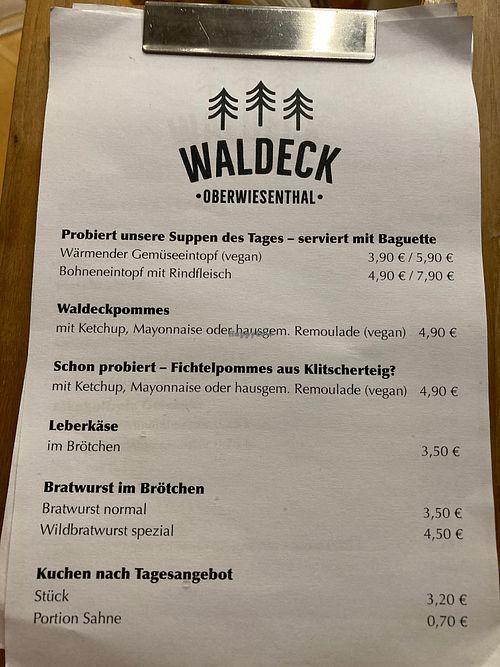  at Sportbaude Waldeck in Oberwiesenthal