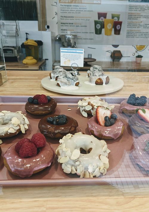 Vegan/GF donuts at Mystical Blends in La Mesa
