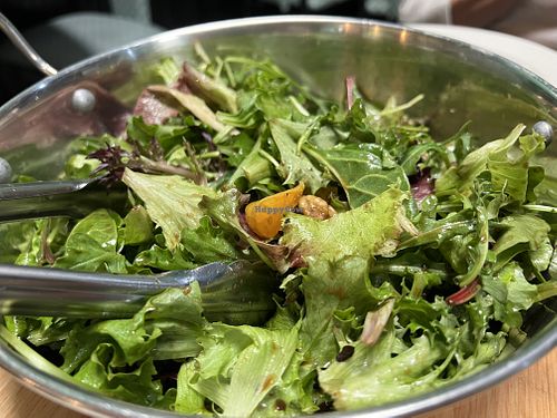 Green salad   at Magdelena's in Petaluma