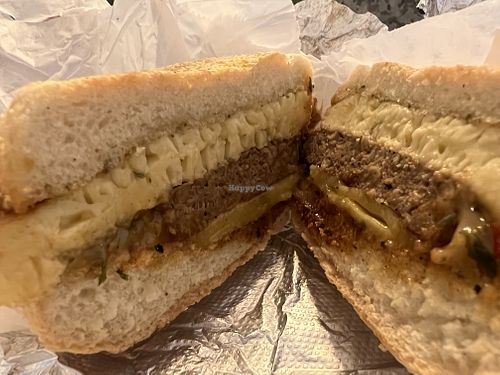 Breakfast sandwich   at Magdelena's in Petaluma