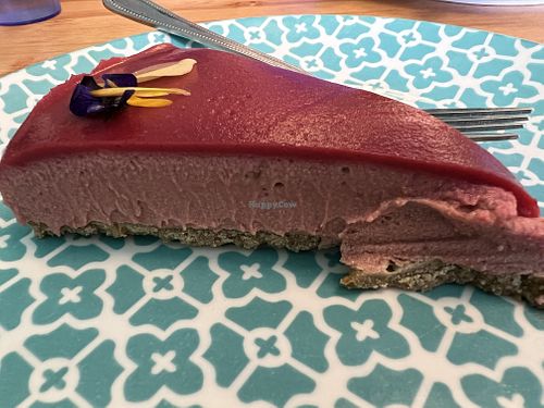 Cheese cake   at Magdelena's in Petaluma