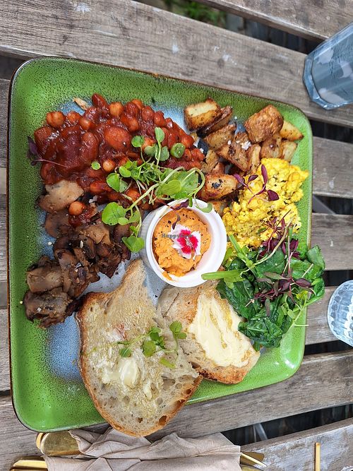 Rise and shine breakfast not glutenfree at Rise Plant Kitchen + Movement Studio in Malvern