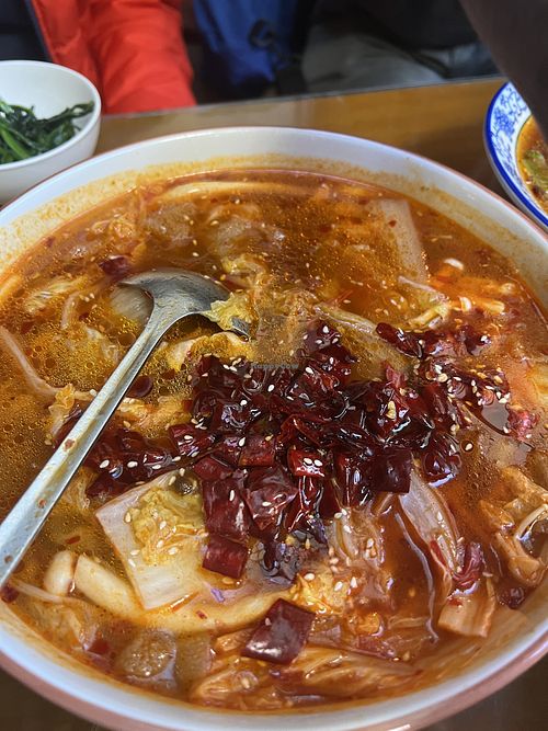   at Jianbo Homeland Vegetarian Restaurant in Tibet