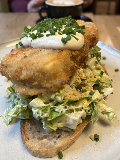 Tofu Caesar toast   at Uno in Poznan