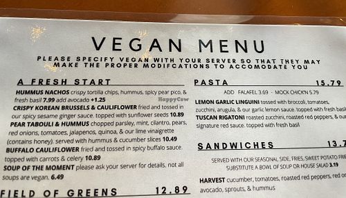 Perfect Pear Bistro - Tempe Arizona Restaurant - HappyCow