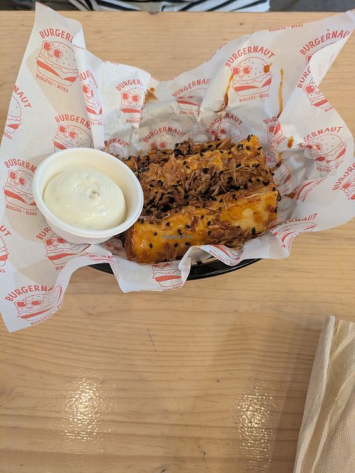 Tofu fries at Burgernaut in Auckland