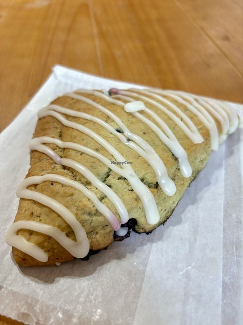 Blueberry scone   at Nibble Chocolate - Little Italy in San Diego