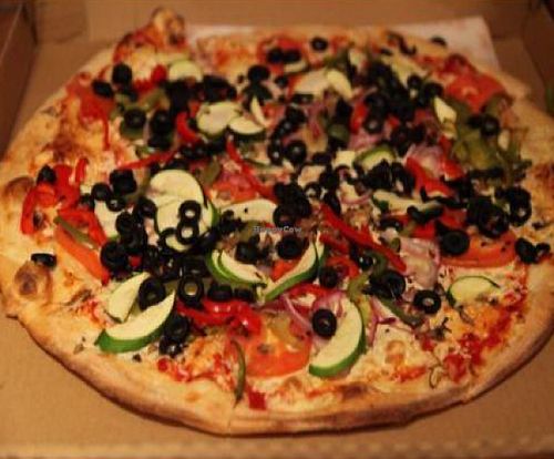 vegan california at zpizza in Long Beach