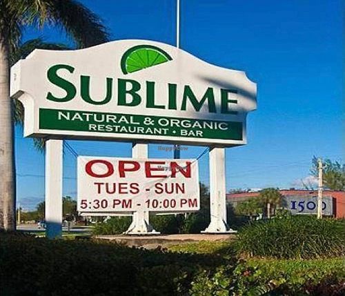  at Sublime Restaurant and Bar in Fort Lauderdale