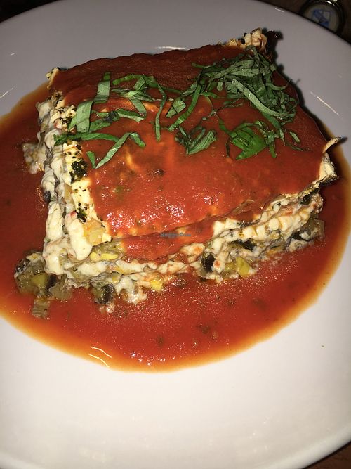 Lasagna  at Sublime Restaurant and Bar in Fort Lauderdale