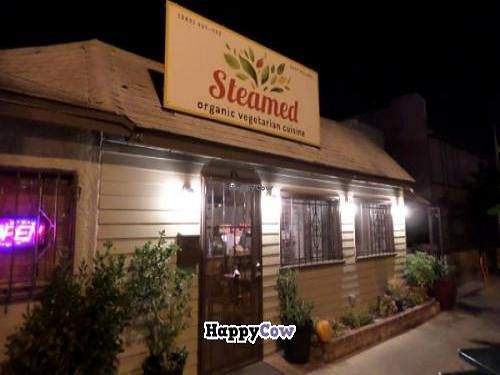 Front entrance  at Steamed - Organic Vegetarian Cuisine in Long Beach