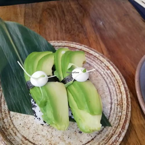Avocado sushi at SALT in Hamilton