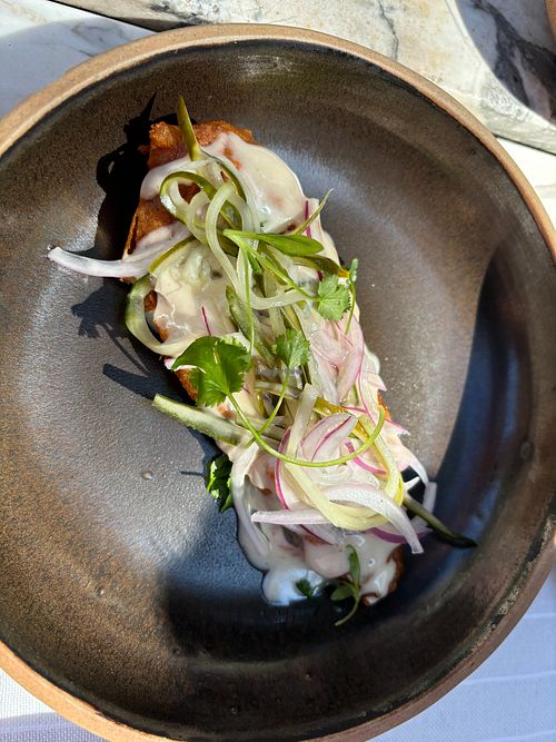 Berenjena at Gioia Cocina Botánica in Buenos Aires