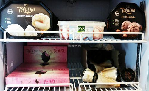 non-dairy plant ice cream  at Brandtzaeg Helsekost in Haugesund