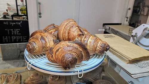 Croissant at The Hippie Baker in Vigo