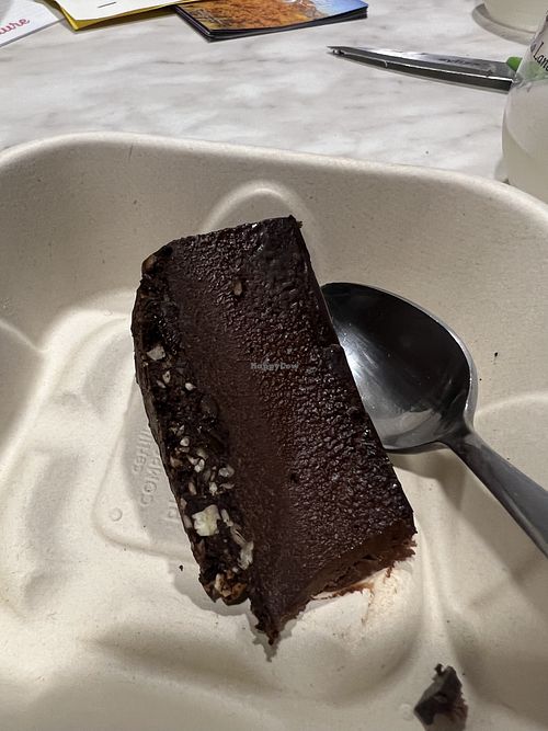 Chocolate cheesecake ❤️❤️  at Soluna Cafe in Jackson