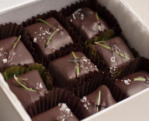 Rosemary Sea Salt Caramel at Lagusta's Luscious in New Paltz