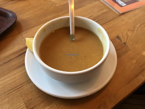 Good lentil soup   at Engin Cigköfte  in Skopje