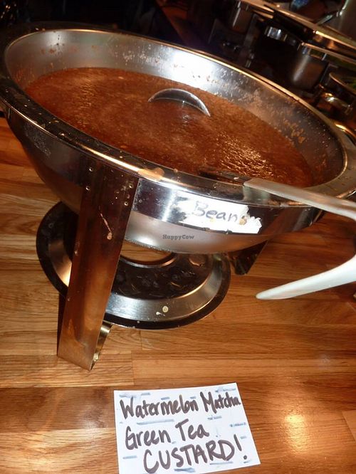 Watermelon green tea soup at Vegeria - Viva Book Complex in San Antonio