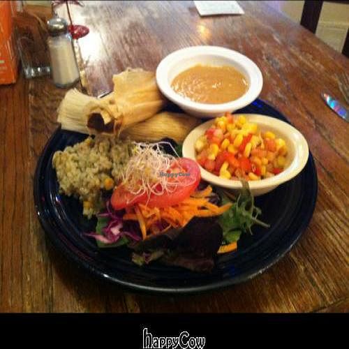 Tamale Plate at Vegeria - Viva Book Complex in San Antonio