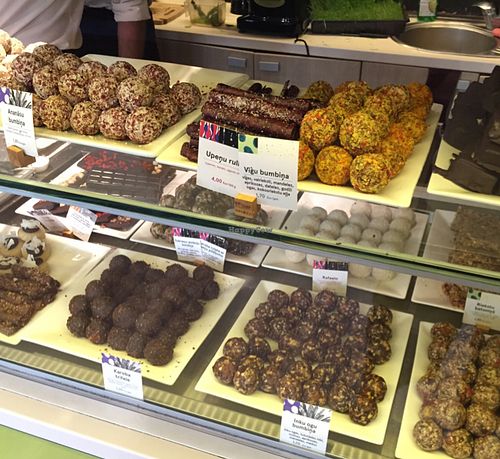 lots of healthy snacks at The Beginnings - Skolas in Riga