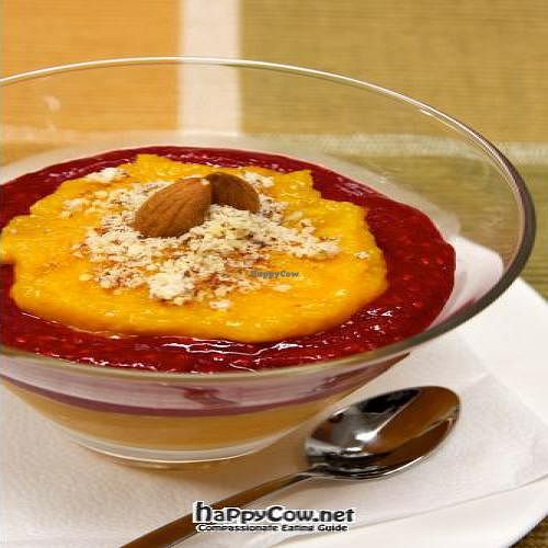 Mango parfait at The Beginnings - Skolas in Riga